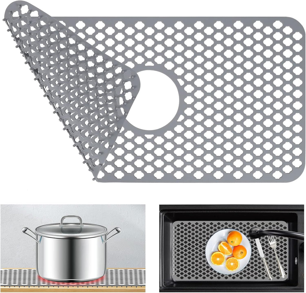 Kitchen Sink Bottom Protector Grid Mat