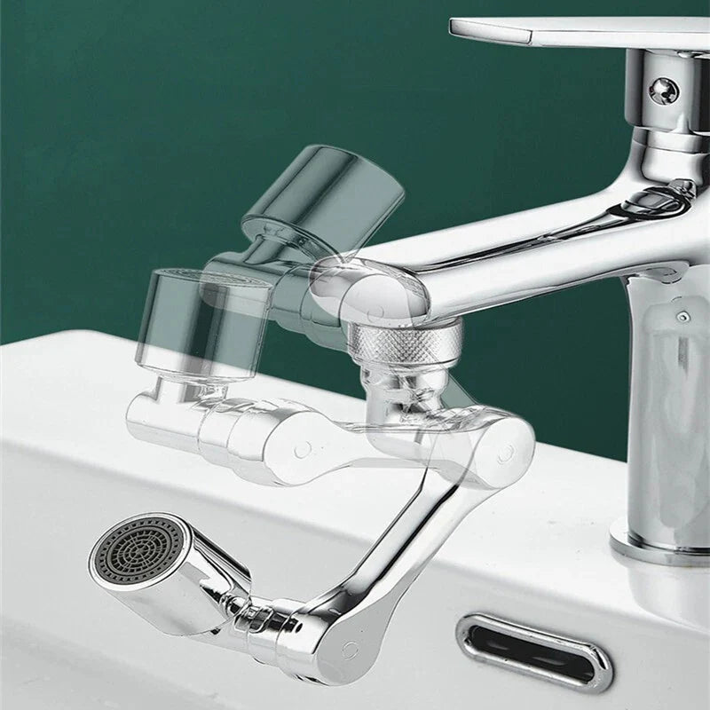 2 Pack Universal 1080 Swivel Robotic Arm Faucet Aerator Extension
