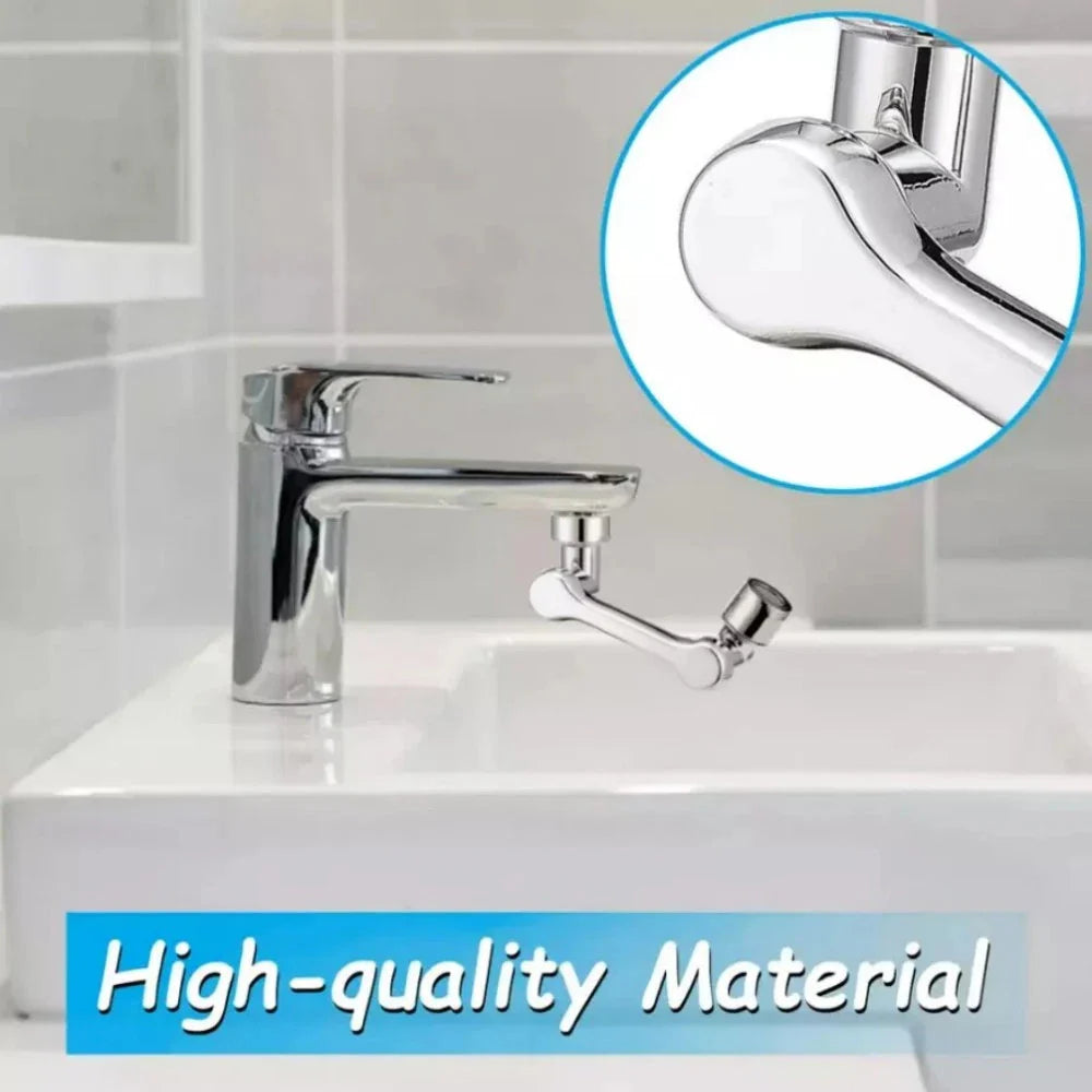 2 Pack Universal 1080 Swivel Robotic Arm Faucet Aerator Extension